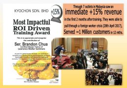 Most Impactful ROI Driven Training Award