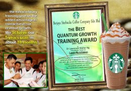 Best Quantum Growth Training Award