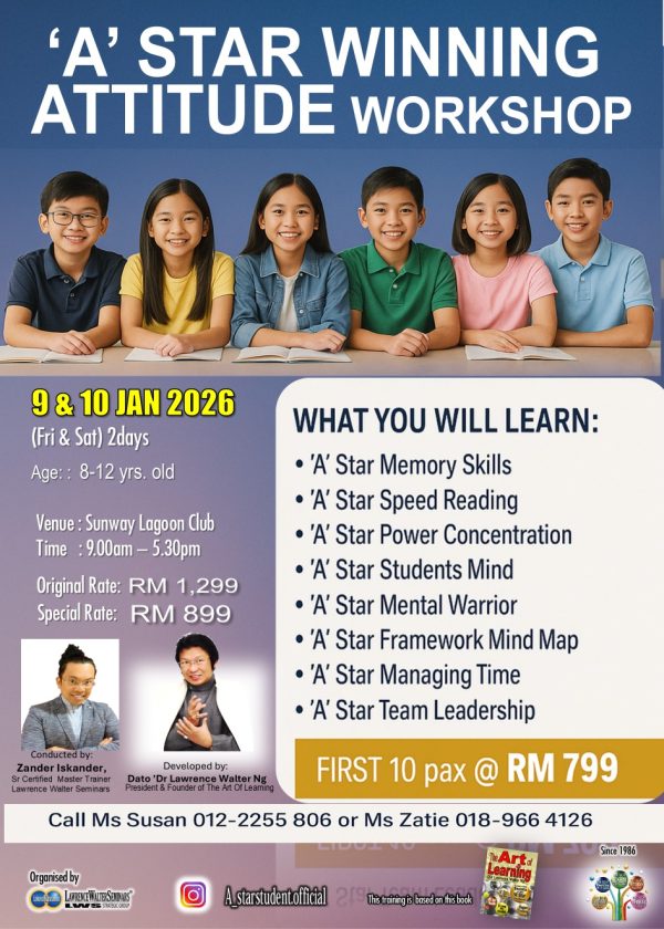 2026 'A' Star Student Impactful School Holiday Workshop by Zander ISkander - Image 2
